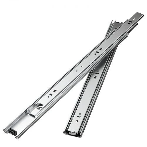 VEVOR Šoninio montavimo stalčių bėgeliai, 45 cm, 10 porų