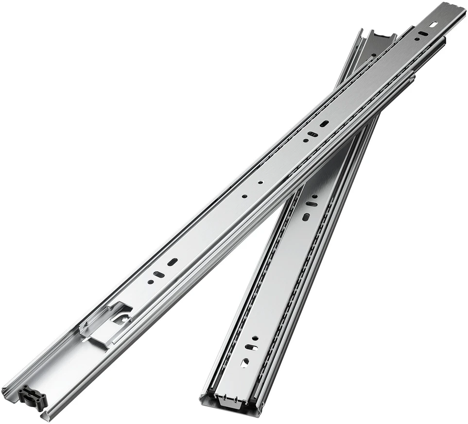 VEVOR Šoninio montavimo stalčių bėgeliai, 45 cm, 10 porų