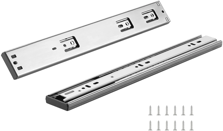 VEVOR Stalčių bėgeliai 406.4 mm, 10 porų