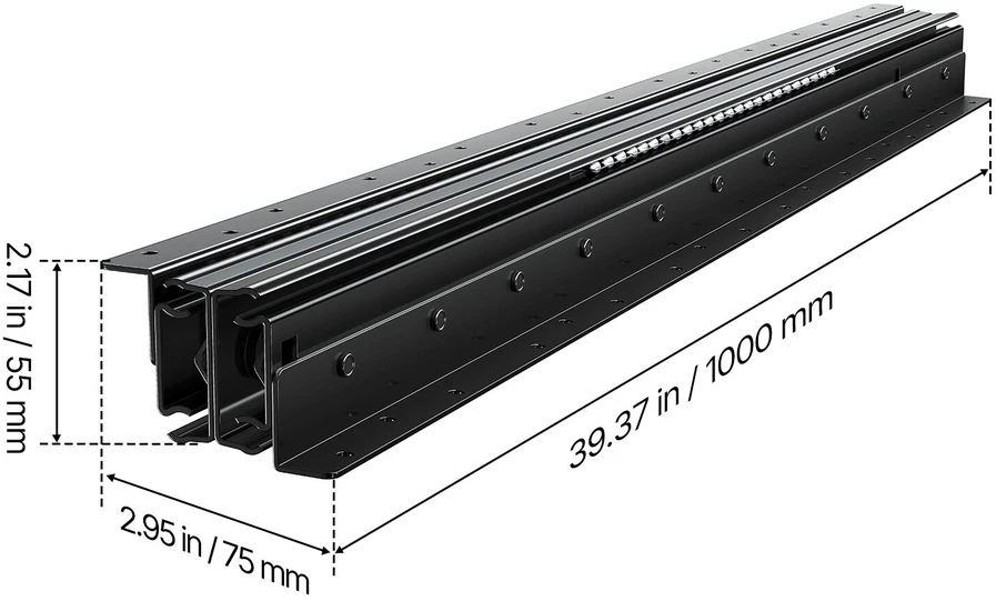 VEVOR Stalčių bėgeliai po laiptais 100 cm 117 kg