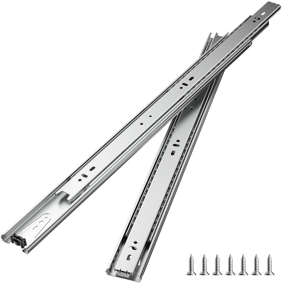 VEVOR Stalčiaus spintelių slankikliai, šoninis montavimas, 20 cm, 10 porų