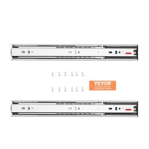 VEVOR 508mm šoninio tvirtinimo stalčių bėgeliai