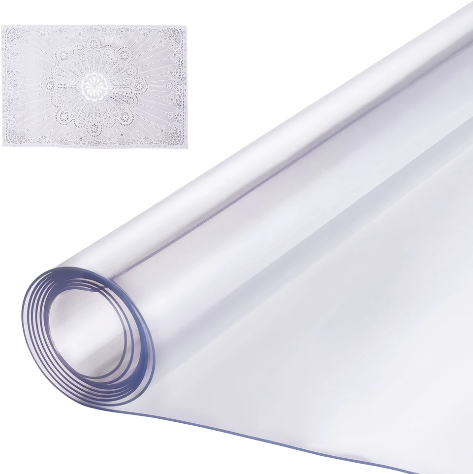 VEVOR skaidrus stalo apsauga PVC 137x137 cm