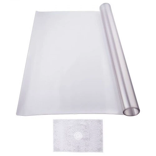 VEVOR Skaidri PVC stalo apsauga 60x120 cm