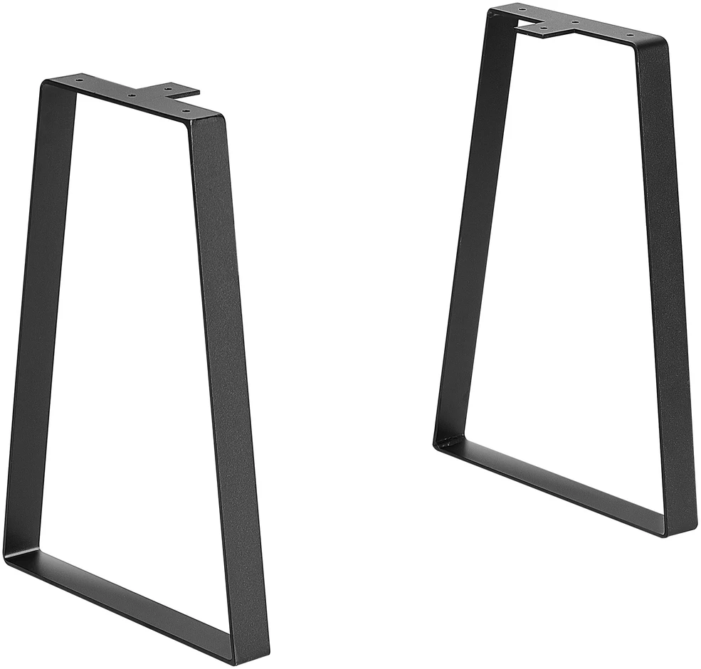 VEVOR Trapezoidinės plieninės stalo kojos 406 mm, 2 vnt.