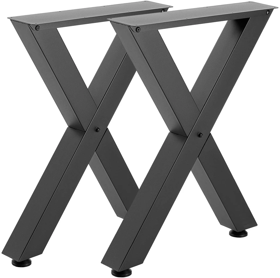 VEVOR Plieninės baldų kojos, 750 x 600 mm, juodos