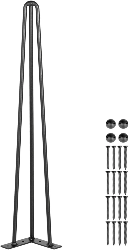 VEVOR Plaukų segtukų stalo kojos, 66 cm, 4 vnt.
