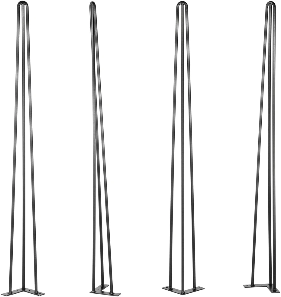 VEVOR 30 cm plieninės plaukstės stalo kojos, 100 kg