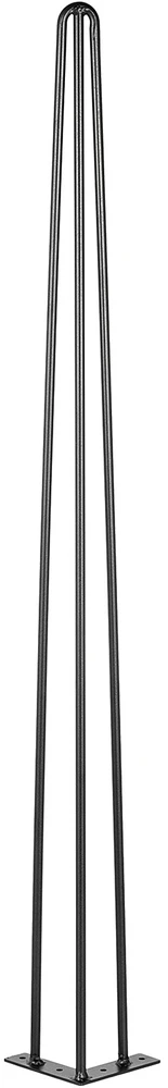 VEVOR Plaukų segių stalo kojos, 86 cm, juodos, 4 vnt.