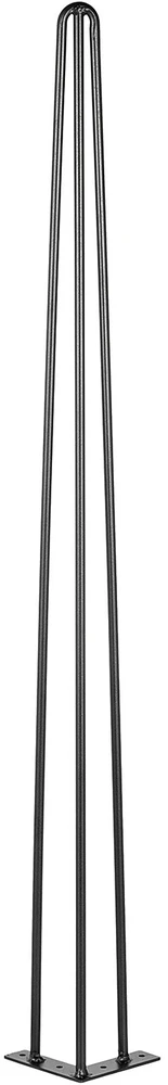 VEVOR Plaukų segių stalo kojos, 86 cm, juodos, 4 vnt.