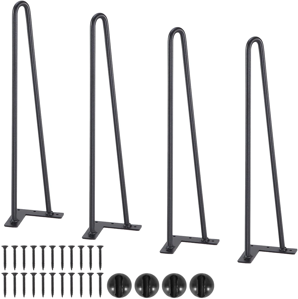 VEVOR 482 mm plaukų segtuko formos baldo kojos