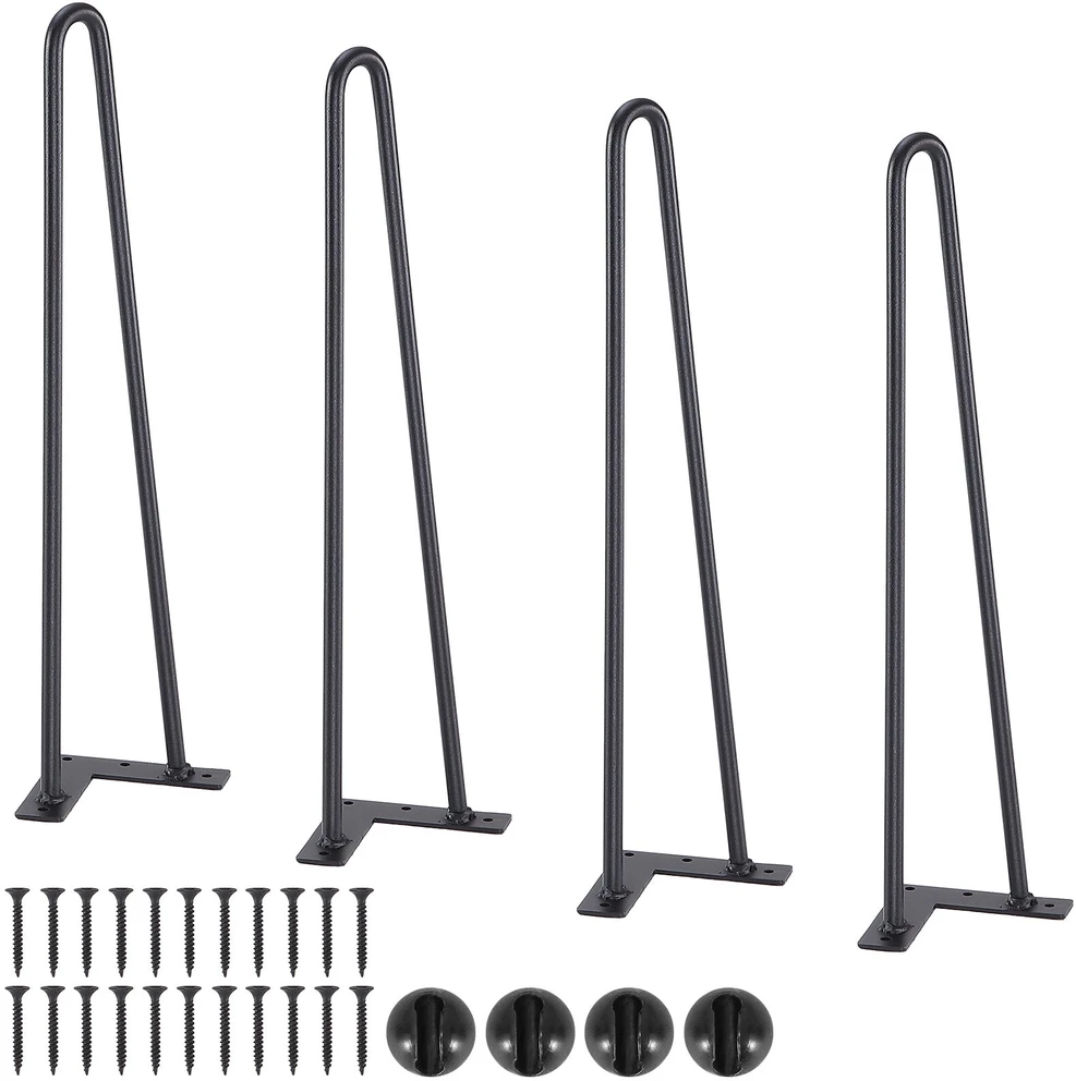 VEVOR 482 mm plaukų segtuko formos baldo kojos