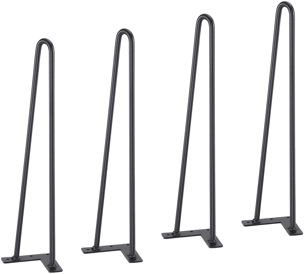 VEVOR 482 mm plaukų segtuko formos baldo kojos