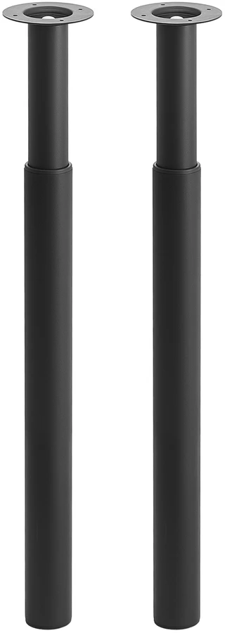 VEVOR Reguliuojamos stalo kojos, 710-1100 mm, plieninės, juodos