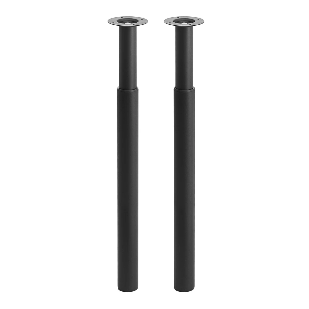 VEVOR Reguliuojamos stalo kojos, 710-1100 mm, plieninės, juodos