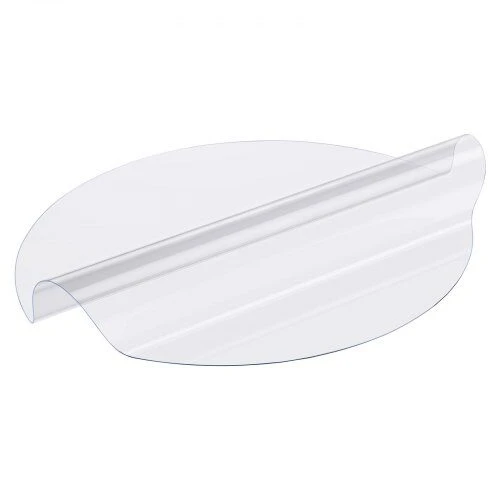 VEVOR Apvalus PVC stalo apsauga skaidrus 1219 mm