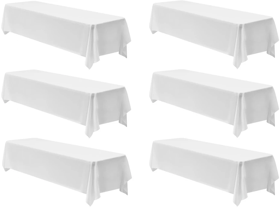 VEVOR Stačiakampio formos staltiesių rinkinys, 6 vnt.