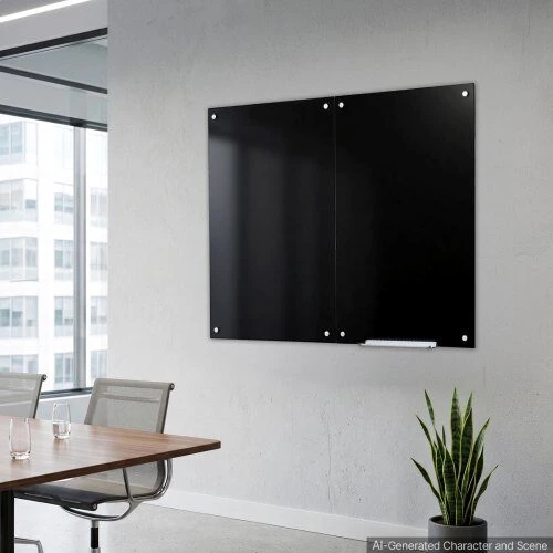 Magnetinė stiklinė lenta VEVOR BL-3648-MB, 900 x 600 mm, 2 vnt.