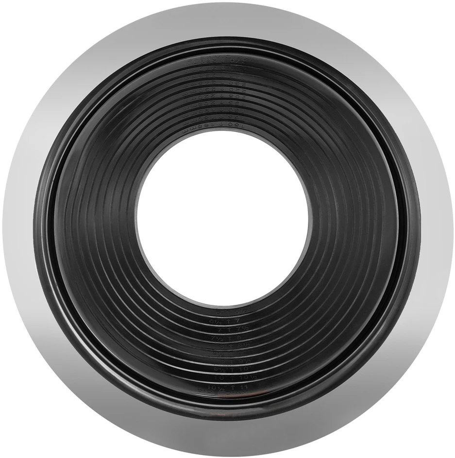 VEVOR 2 vnt. metalinės stogo vamzdžių apsaugos 150-280 mm
