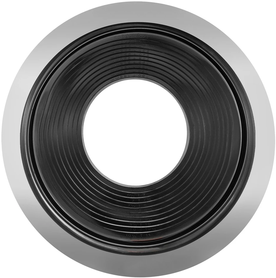VEVOR 2 vnt. metalinės stogo vamzdžių apsaugos 150-280 mm