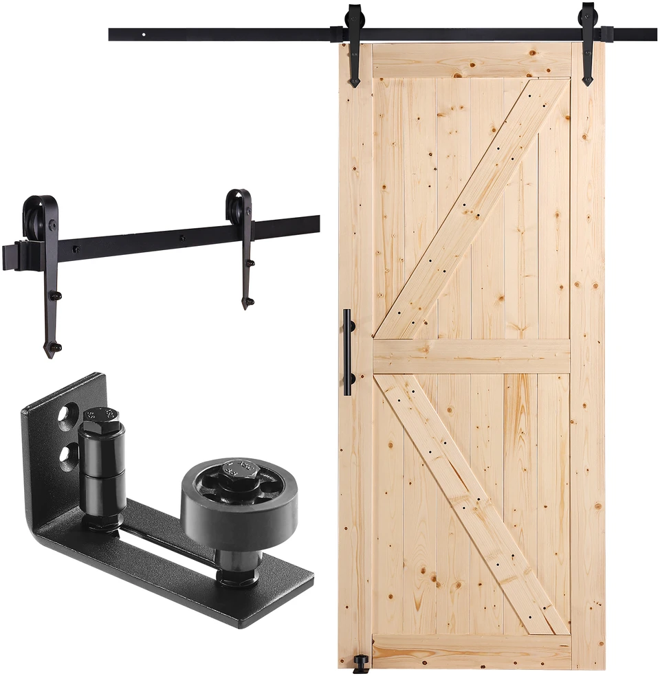 VEVOR Stumdomų durų komplektas 91 cm x 213 cm