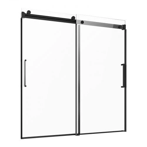 VEVOR Berėmis stumdomas vonios durys 142-152 cm x 152 cm