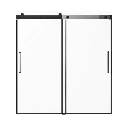 VEVOR Berėmis stumdomas vonios durys 142-152 cm x 152 cm