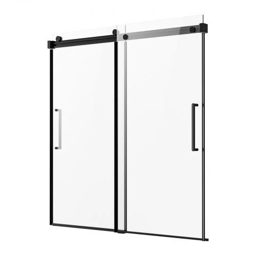 VEVOR Berėmis stumdomas vonios durys 142-152 cm x 152 cm