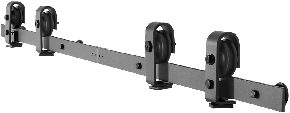 VEVOR dvejų poslinkių tvarkingų durų bėgių sistema 152 cm