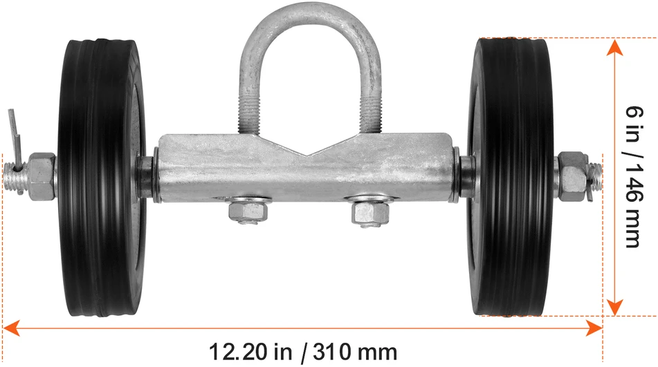 VEVOR Stumdomų vartų komplektas 6”