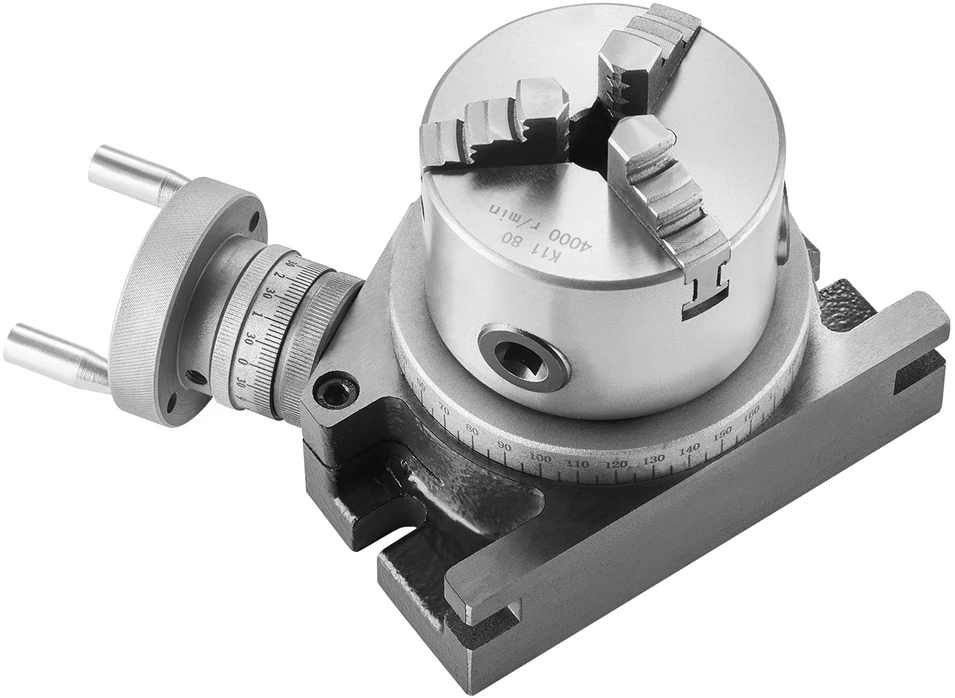 VEVOR Rotacinis stalas frezavimo staklėms, 100 mm