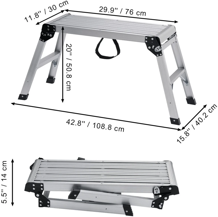 VEVOR Sulankiojama darbo platforma 150 kg apkrovai