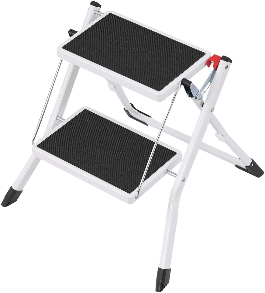 VEVOR Dviejų pakopų kopėčios, 150 kg talpa
