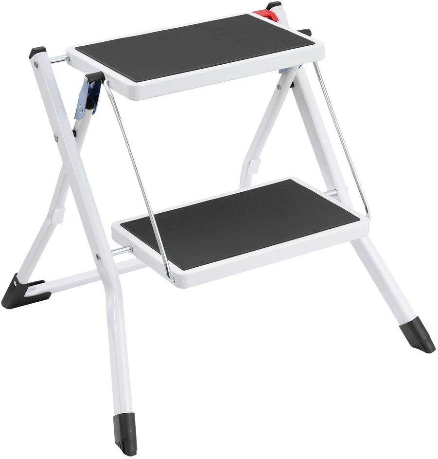 VEVOR Dviejų pakopų kopėčios, 150 kg talpa