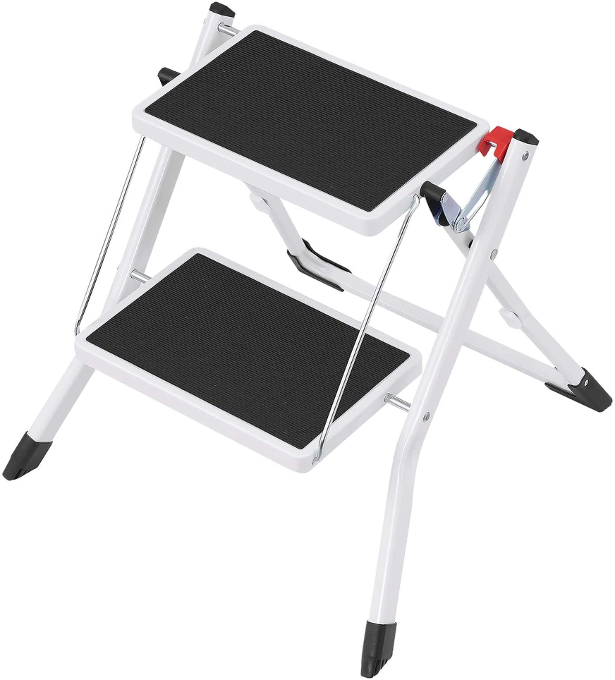 VEVOR Dviejų pakopų kopėčios, 150 kg talpa
