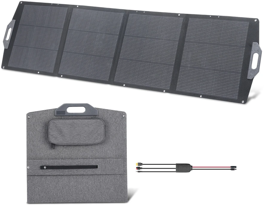 VEVOR Sulankstomas 200W saulės panelis