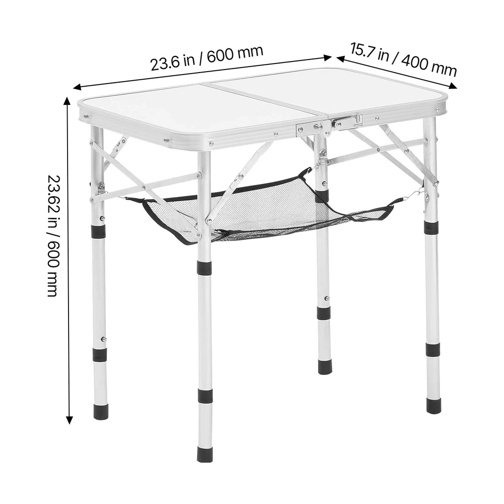 VEVOR 60 cm sulankstomas stalas piknikams ir stovyklavimui