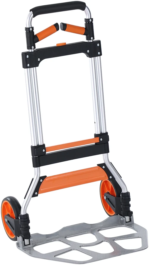 VEVOR Sulankstomas aliuminio vežimėlis, 140 kg apkrova