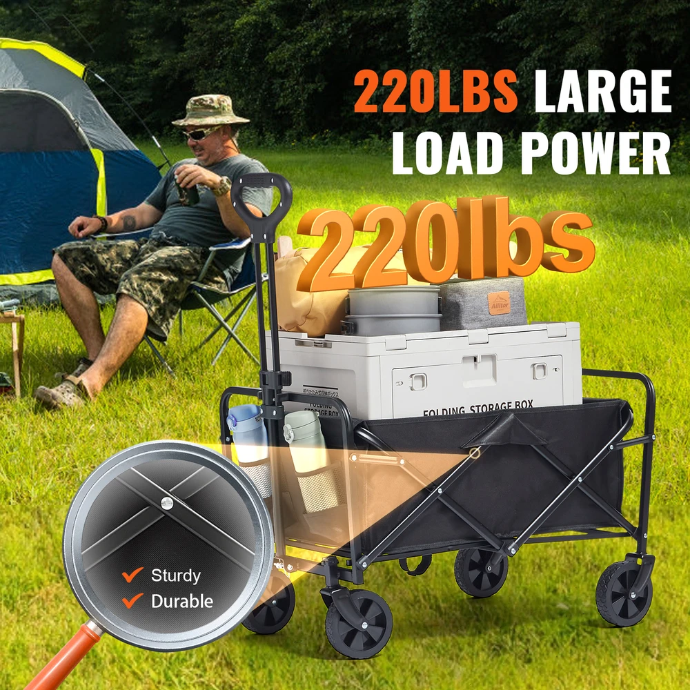 VEVOR Sodo vežimėlis karutis W11 100kg