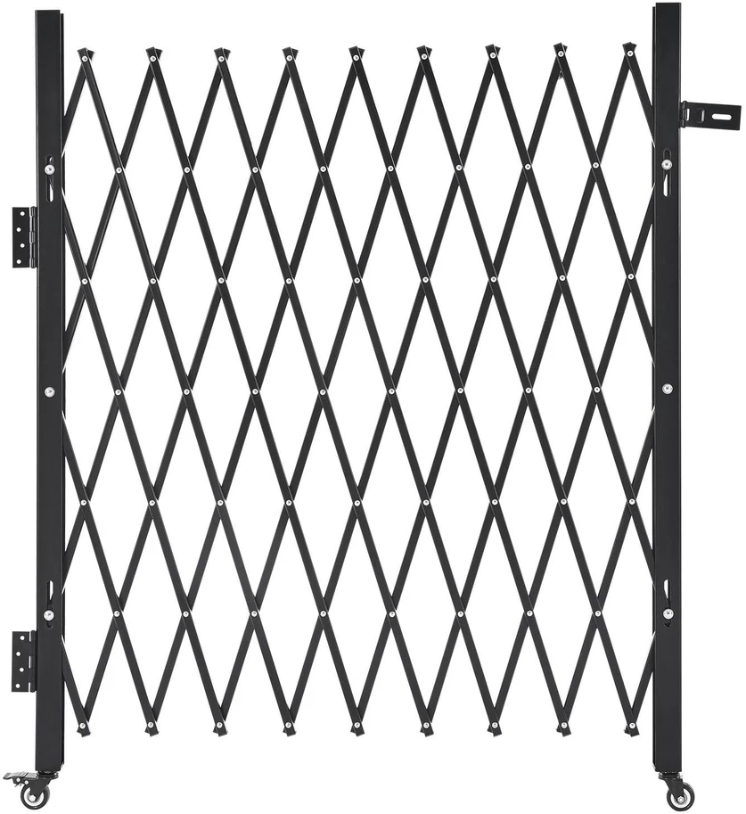 VEVOR Sulankstomas apsauginis vartai su užraktu 74.80 x 51.57 cm