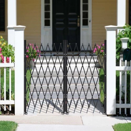 VEVOR Lockable dvigubos žirklinės grotelės 320x160.5 cm