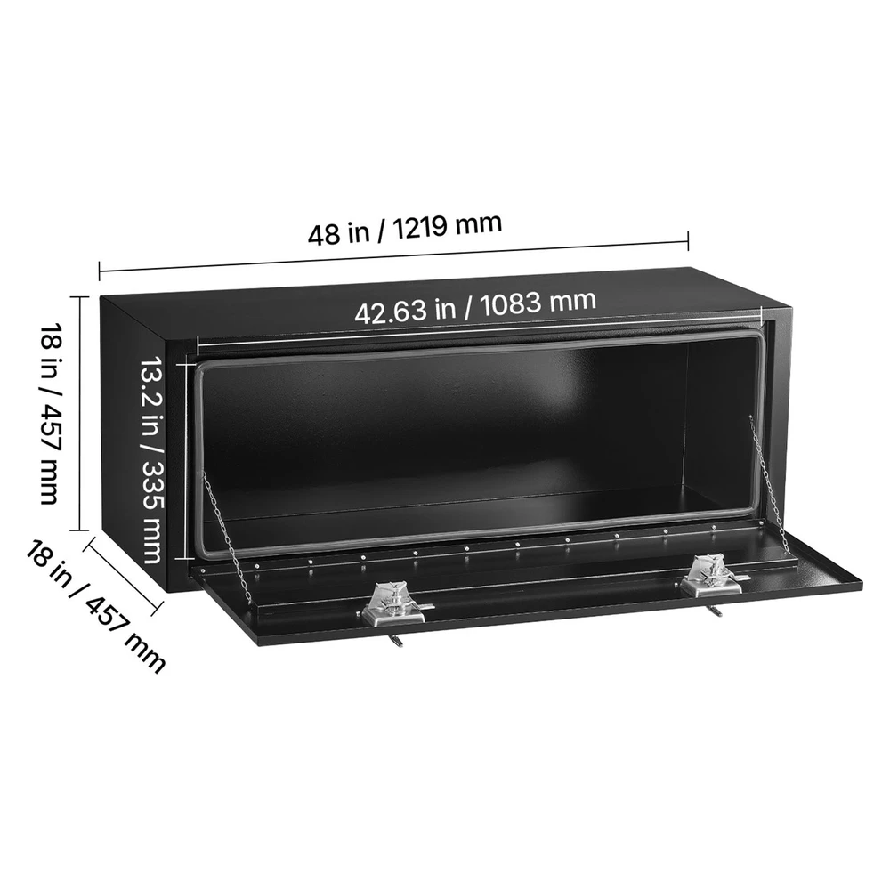 VEVOR Povandeninė sunkvežimio įrankių dėžė 1219 x 457 x 457 mm