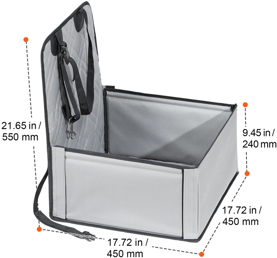 VEVOR Mažų šunų automobilinė sėdynė iki 12 kg