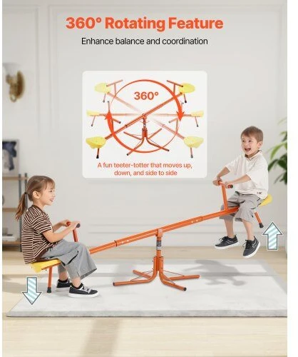 VEVOR Vaikiškos sūpynės su 360° sukimu