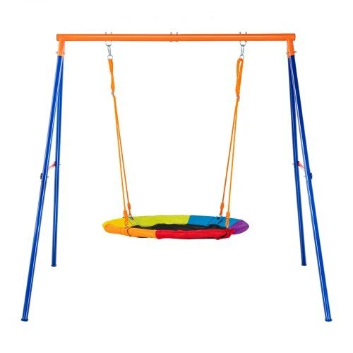 VEVOR Sodo supynės su 40 cm lėkštės formos sėdyne