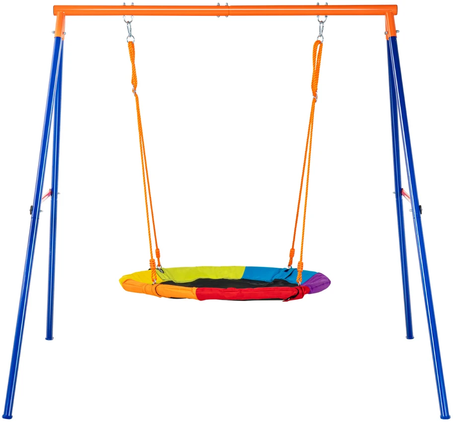 VEVOR Sodo supynės su 40 cm lėkštės formos sėdyne