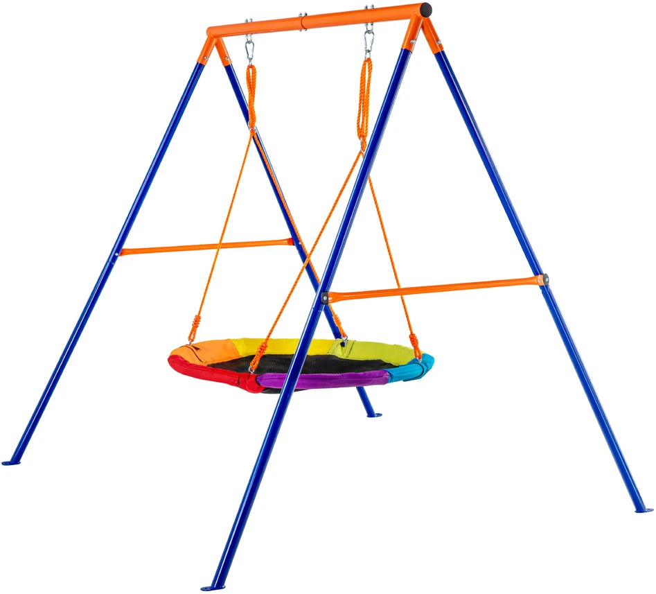 VEVOR Sodo supynės su 40 cm lėkštės formos sėdyne