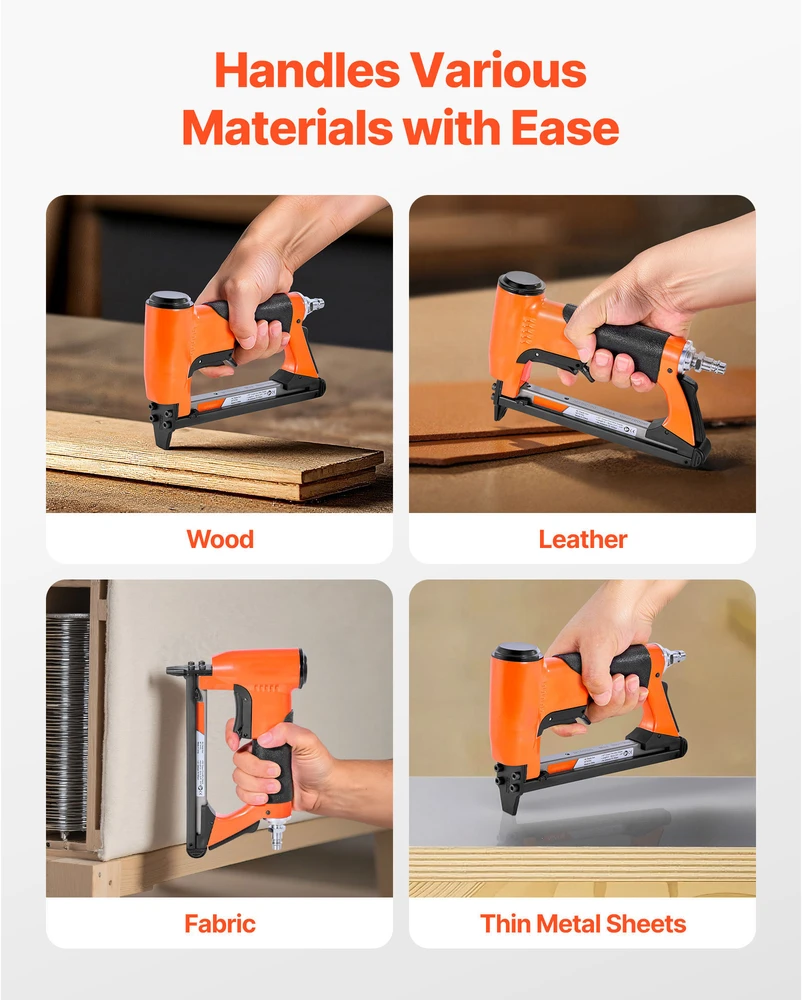 VEVOR Pneumatinė kabino mašina medienos ir DIY darbams