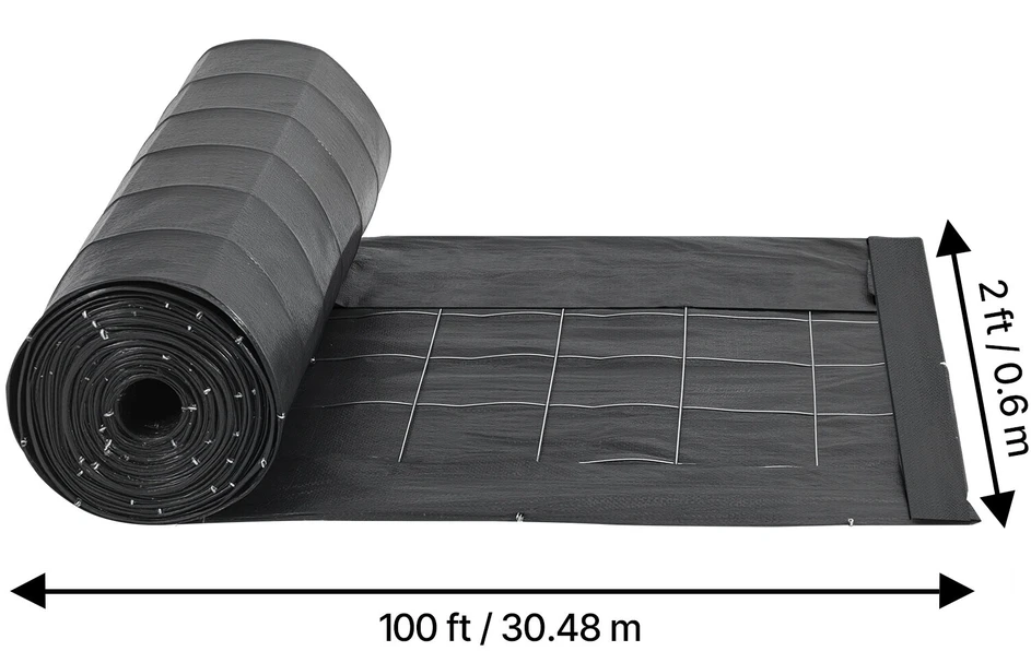 VEVOR 0.6×30.5 m siltinė tvora su viela