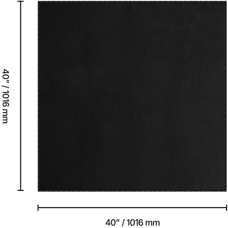 VEVOR Karbono veltinis suvirinimo antklodė 1016x1016 mm